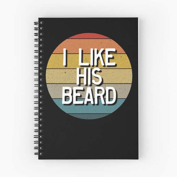 Item preview, I Like His Beard Matching Couple Retro I Like His Beard Gear designed and sold by DynamicDesign.