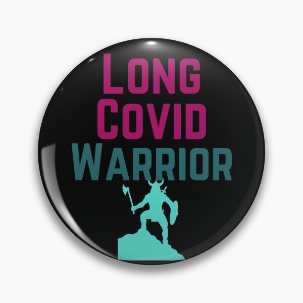 Item preview, Long Covid Warrior Viking Warrior  designed and sold by Popciety.