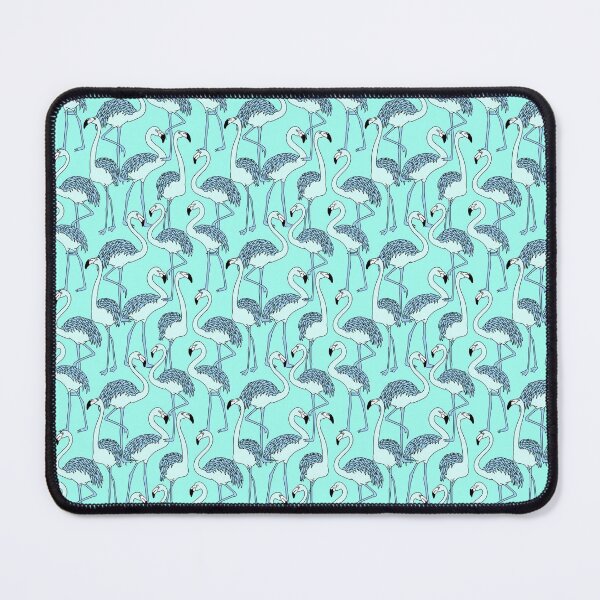 Item preview, Blue Flamingos Pattern designed and sold by Wham-Bam.
