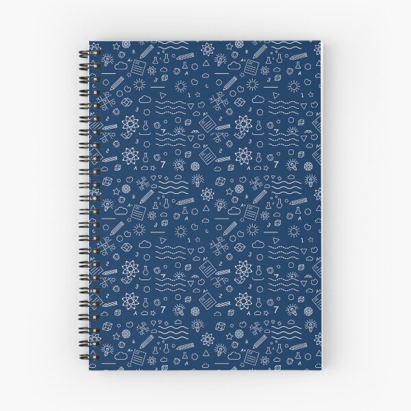 Item preview, Back to school chemistry background science research notebook4 designed and sold by AnadAA.