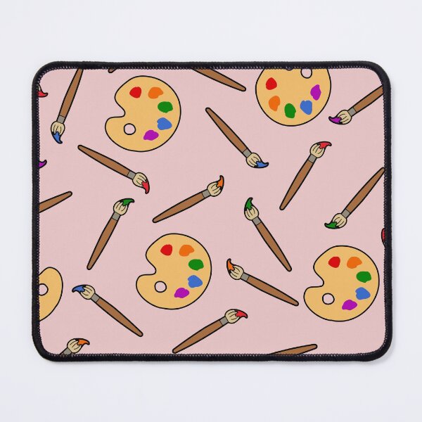 Item preview, Paintbrush and palette pattern designed and sold by Cathal O'Toole.