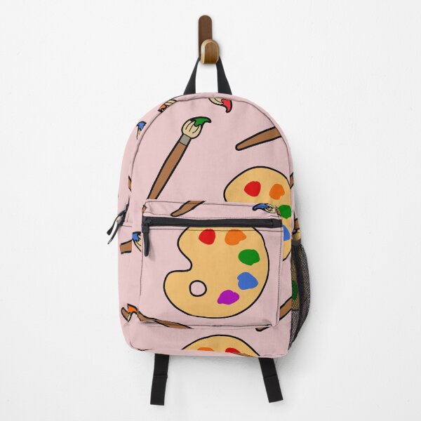 Item preview, Paintbrush and palette pattern designed and sold by Cathal O'Toole.