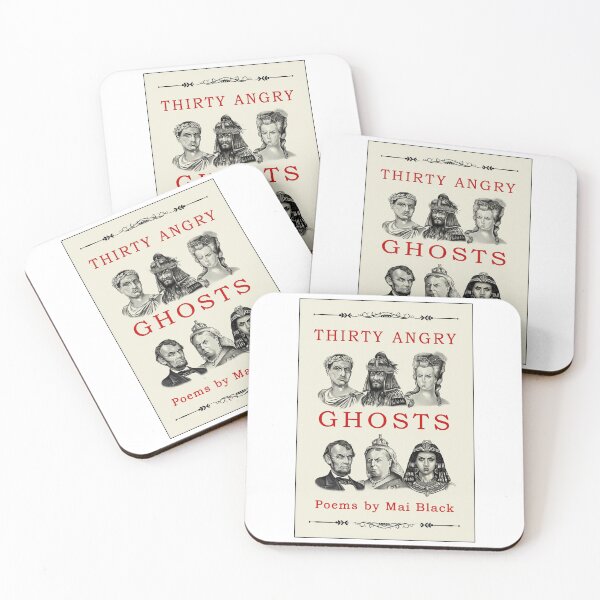 Item preview, Thirty Angry Ghosts Poems By Mai Black Book Cover designed and sold by IcarusBadger.