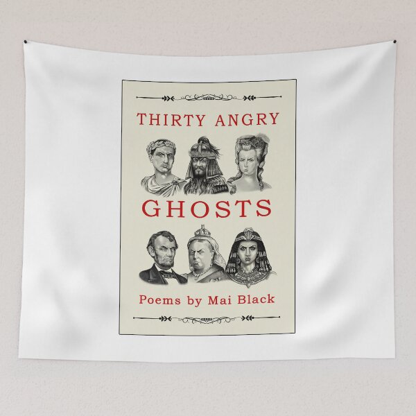 Item preview, Thirty Angry Ghosts Poems By Mai Black Book Cover designed and sold by IcarusBadger.