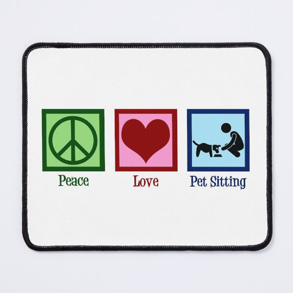 Item preview, Peace Love Pet Sitting designed and sold by Epic Love Designs.
