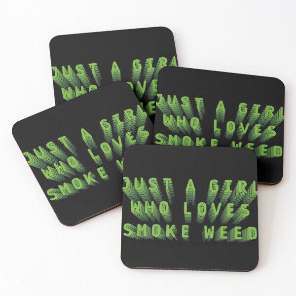 Item preview, Just a girl who likes to smoke weed - best design weed store designed and sold by WeedHighLife.