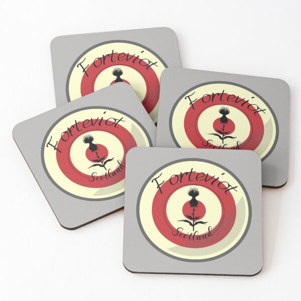 Artikelvorschau, Forteviot Dartboard-Distel-Logo entworfen und verkauft von TheRightHonMP.