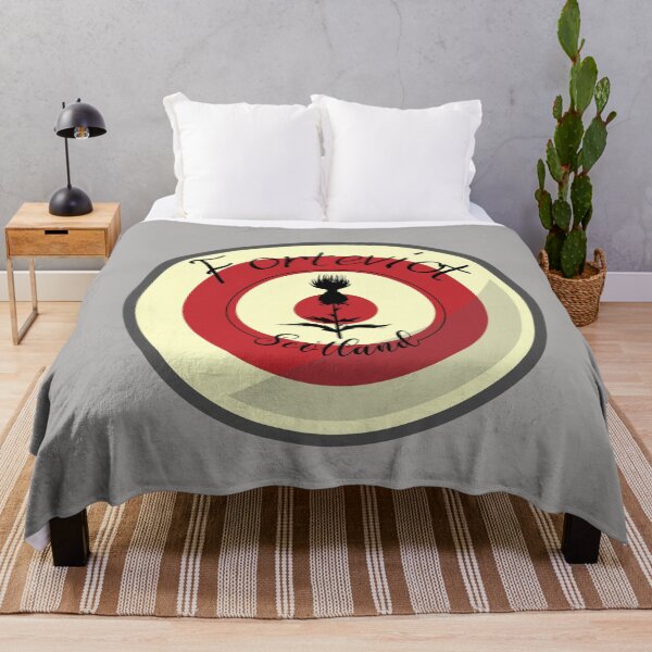Artikelvorschau, Forteviot Dartboard-Distel-Logo entworfen und verkauft von TheRightHonMP.