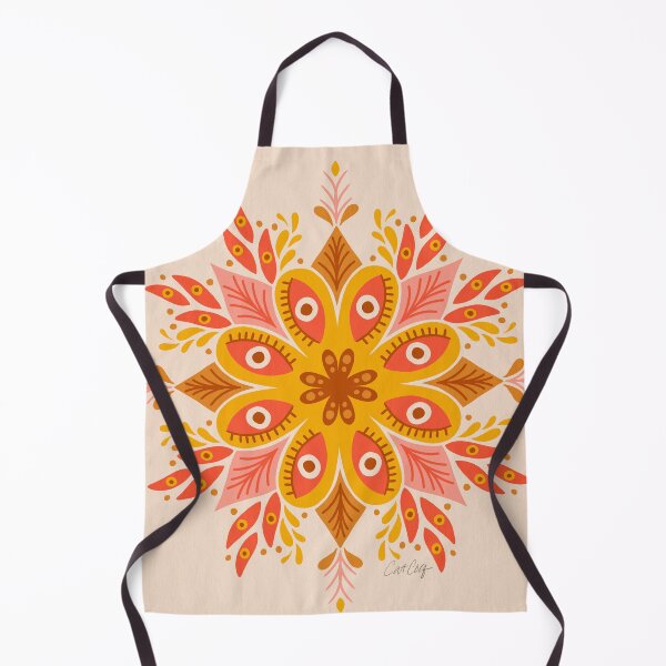 Item preview, Psychedelic Mandala – Retro Ochre designed and sold by Cat Coquillette.