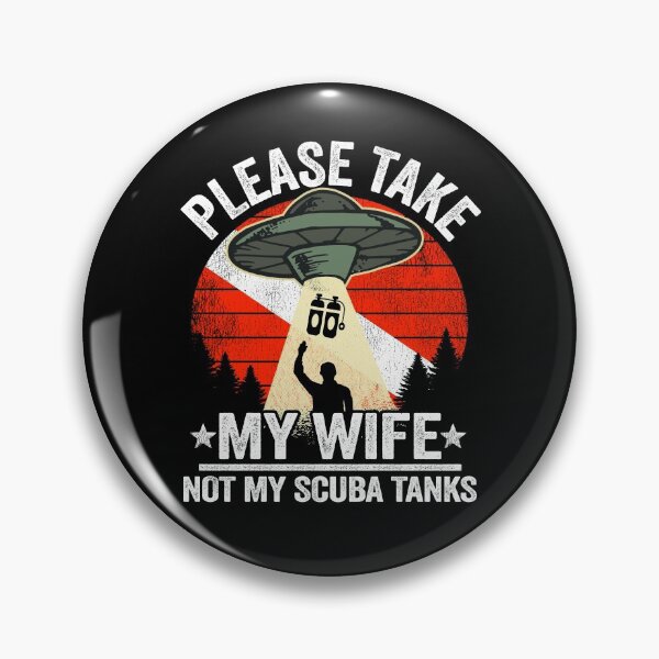 Item preview, Diver Down Flag Vintage Ufo Funny Scuba Diving Dad designed and sold by Stronzi.