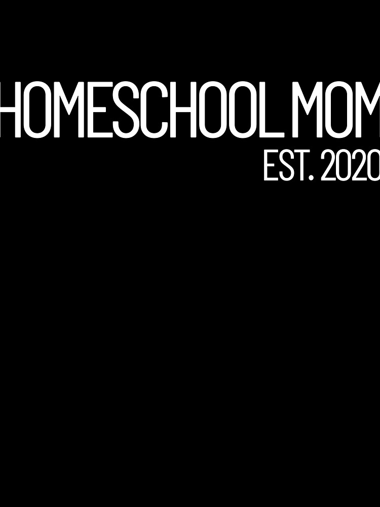 Thumbnail 3 von 3, Tuch, Homeschool Mom Est. 2020 Proud Homeschool Mom Gear designt und verkauft von DynamicDesign.