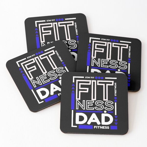Item preview, Fitness Dad | Fitmc  designed and sold by CoolArtByMboya.