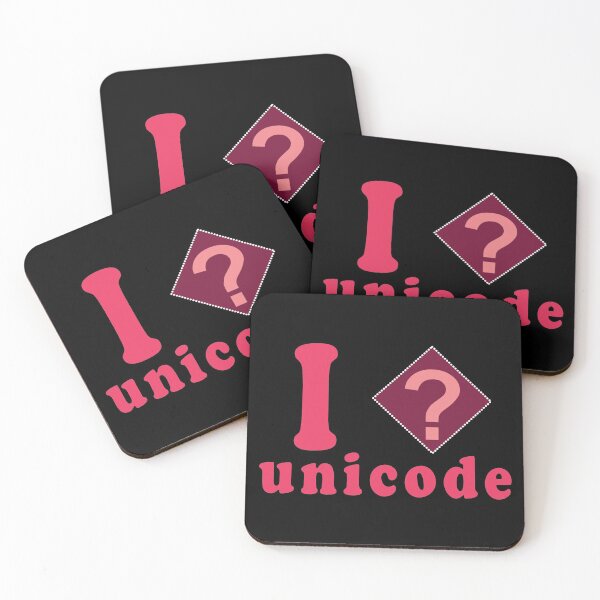 Item preview, I � unicode designed and sold by sheroo-tshirts.