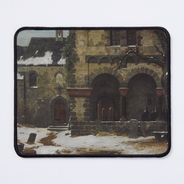 Item preview, Lessing Winterlicher Klostergang mit Nonnen - Carl Friedrich  designed and sold by Vintage Designs +.