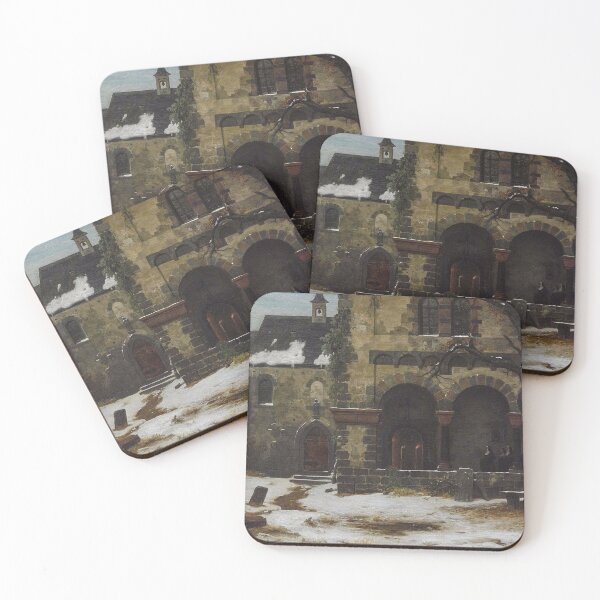Item preview, Lessing Winterlicher Klostergang mit Nonnen - Carl Friedrich  designed and sold by Vintage Designs +.