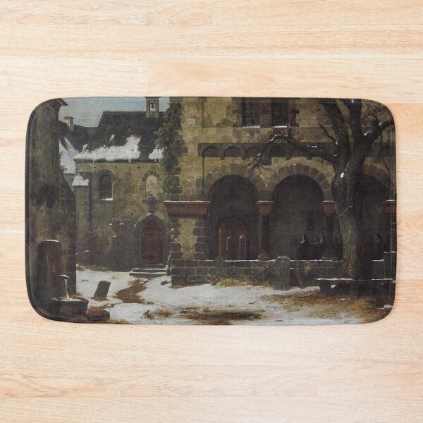 Item preview, Lessing Winterlicher Klostergang mit Nonnen - Carl Friedrich  designed and sold by Vintage Designs +.