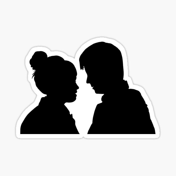 otis & meave Sticker