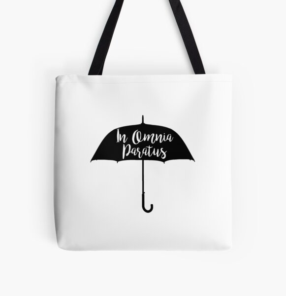 In Omnia Paratus Tote Bags Redbubble