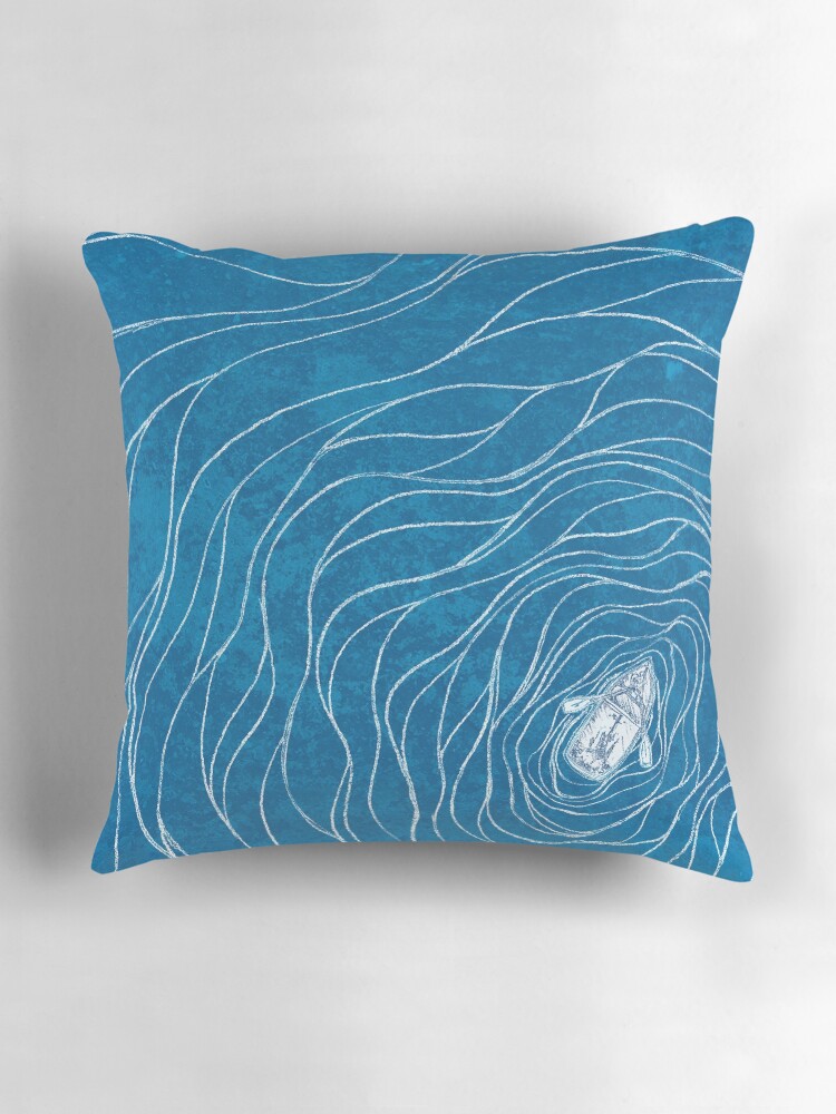 Thumbnail 3 of 4, Pillow, Adrift designed and sold by brunodiniz.