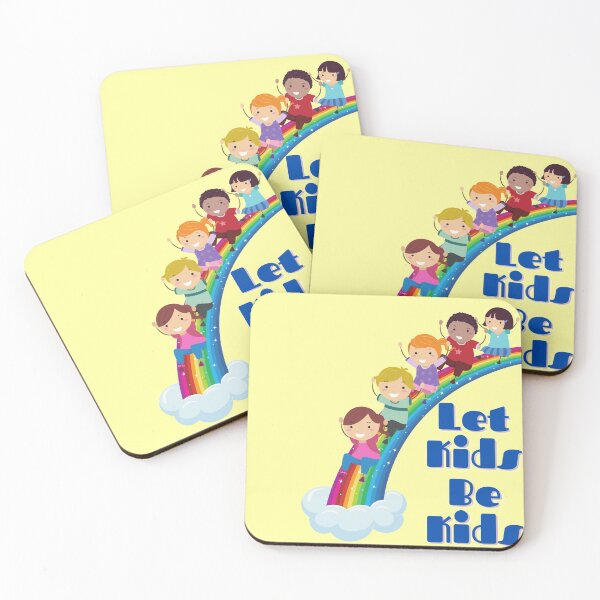 Item preview, Let Kids Be Kids Rainbow Slide designed and sold by stickers-custom.