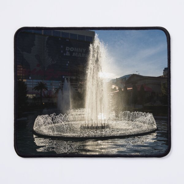 Item preview, Platinum and Diamonds - Brilliantly Sunlit Las Vegas Fountain designed and sold by Georgia Mizuleva.