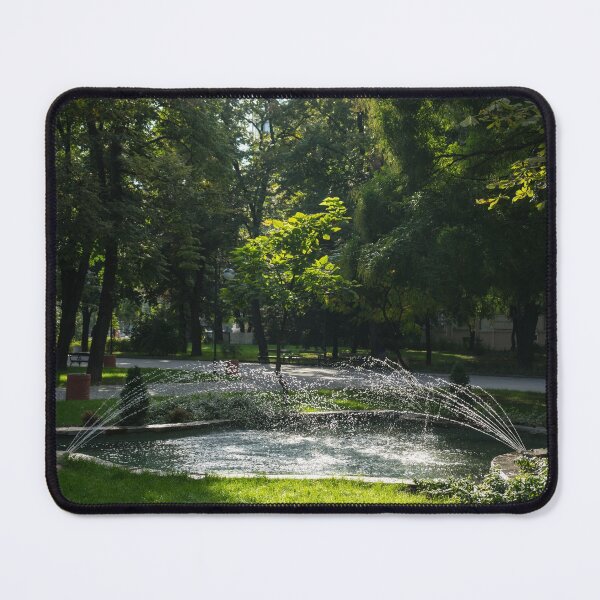Item preview, Refreshing Summer - Ebullient Fountain Sparkling in the Sunshine designed and sold by Georgia Mizuleva.