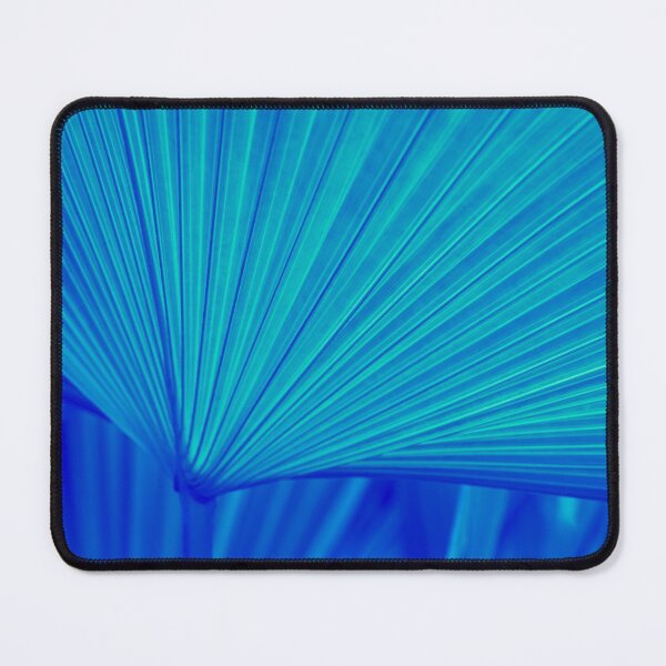 Item preview, Reimagined Tropical Biophilia - Fan Leaved Palm in Classic Blue and Turquoise - Alternative Variant designed and sold by Georgia Mizuleva.