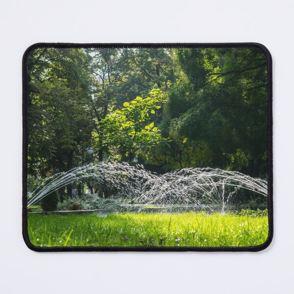 Item preview, Refreshing Summer - Sitting on the Grass by the Fountain designed and sold by Georgia Mizuleva.
