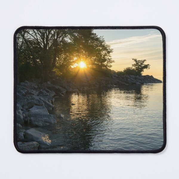 Item preview, Cool Heat - Golden Summertime Sunburst on Lake Ontario in Toronto designed and sold by Georgia Mizuleva.
