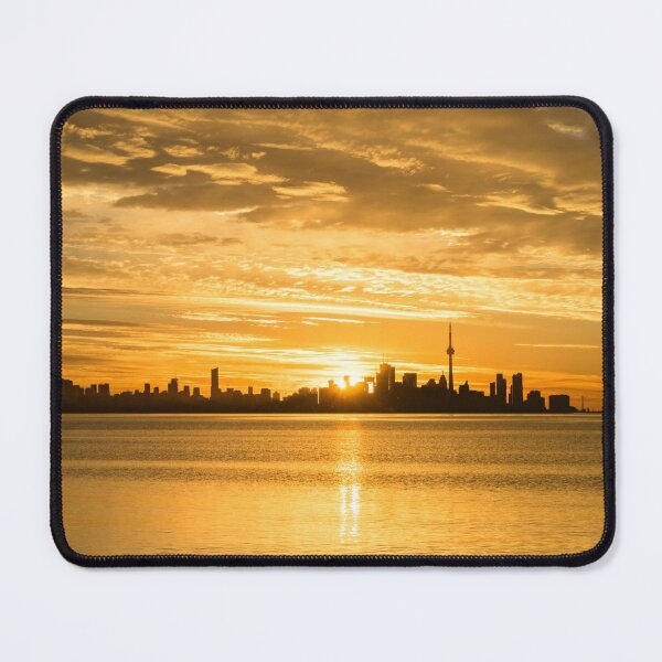 Item preview, Split Sun Path - A Glorious Toronto Sunrise designed and sold by Georgia Mizuleva.