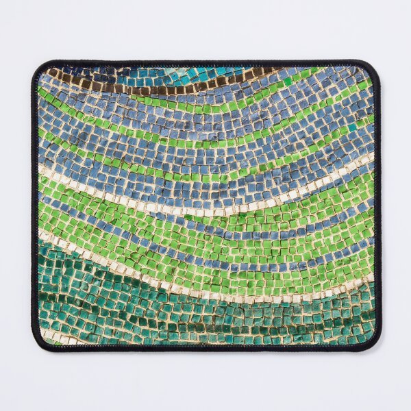Item preview, Tessellated Abstracts and Impressions - Free Form Meadows and Flowerbeds in Green and Blue designed and sold by Georgia Mizuleva.