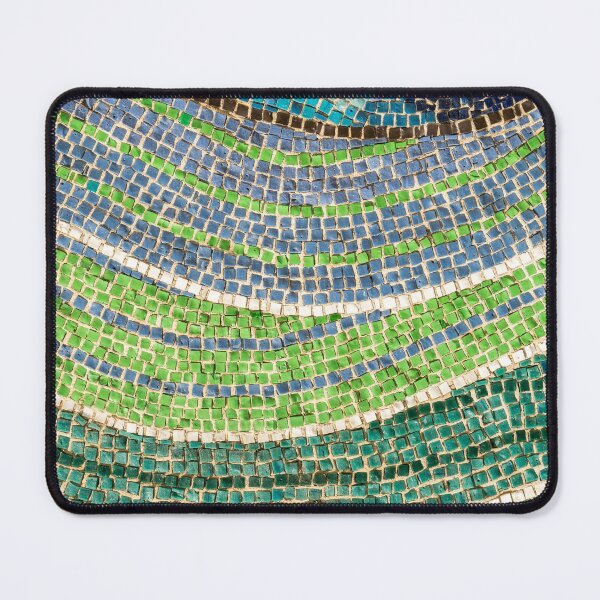 Item preview, Tessellated Abstracts and Impressions - Free Form Meadows and Flowerbeds in Blue and Green designed and sold by Georgia Mizuleva.