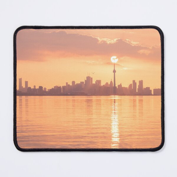 Item preview, Holding Up the Sun - Perfectly Timed Rose Gold Sunrise Over Toronto designed and sold by Georgia Mizuleva.