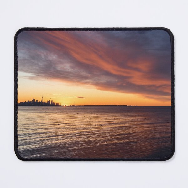 Item preview, Emerging Sun - Dramatic Cloudscape over Torontos Skyline designed and sold by Georgia Mizuleva.