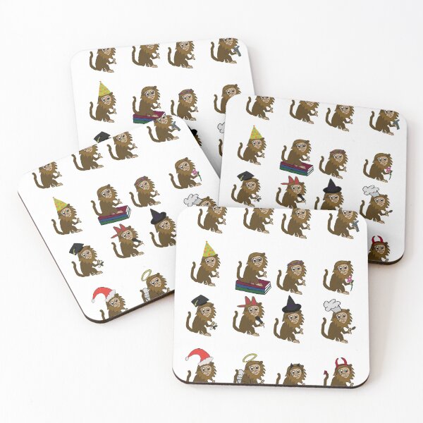 Item preview, Georgie the monkey extended sheet designed and sold by system51.