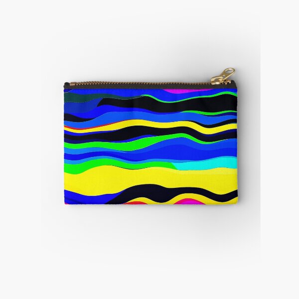 Item preview, waves multicolor trendy,bright,vibrant pattern designed and sold by cutecrazytshirt.