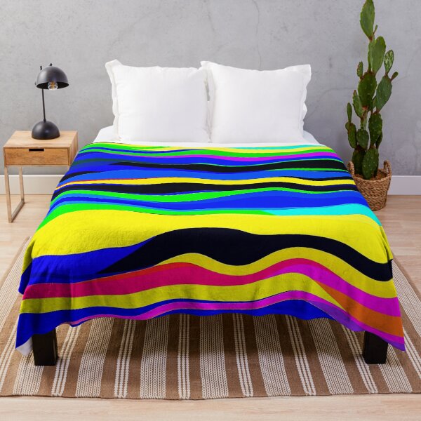 Item preview, waves multicolor trendy,bright,vibrant pattern designed and sold by cutecrazytshirt.