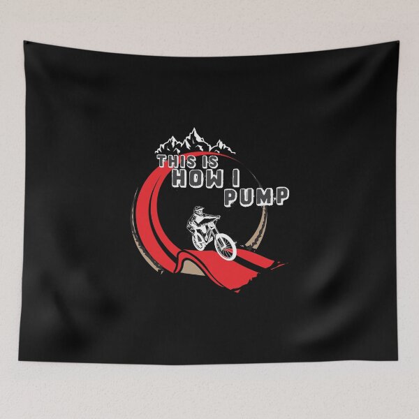 Artikelvorschau, Pump Track How I Pump Mountainbike BMX Loop entworfen und verkauft von StrongShirts.
