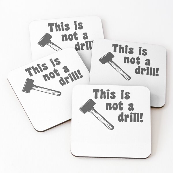 Item preview, This Is Not A Drill Funny Worker Tools Hammer designed and sold by csaron92.