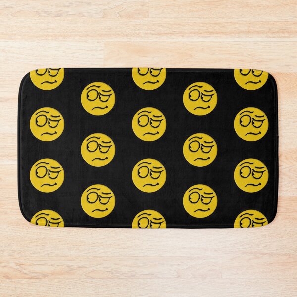 Item preview, Smirking Face Emoji designed and sold by LADYGOODMOOD.