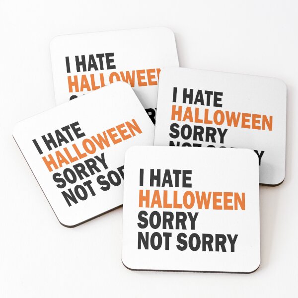 Item preview, I hate Halloween designed and sold by ValentinaHramov.