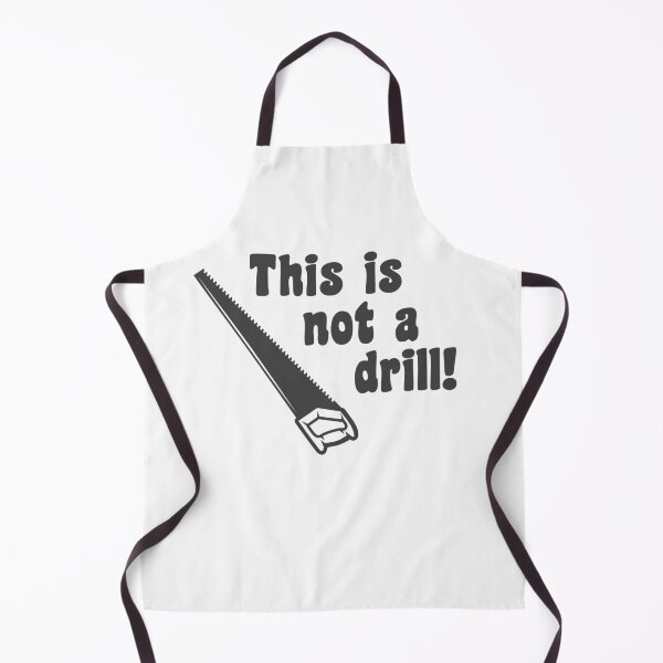 Item preview, This Is Not A Drill Funny Worker Tools Saw designed and sold by csaron92.