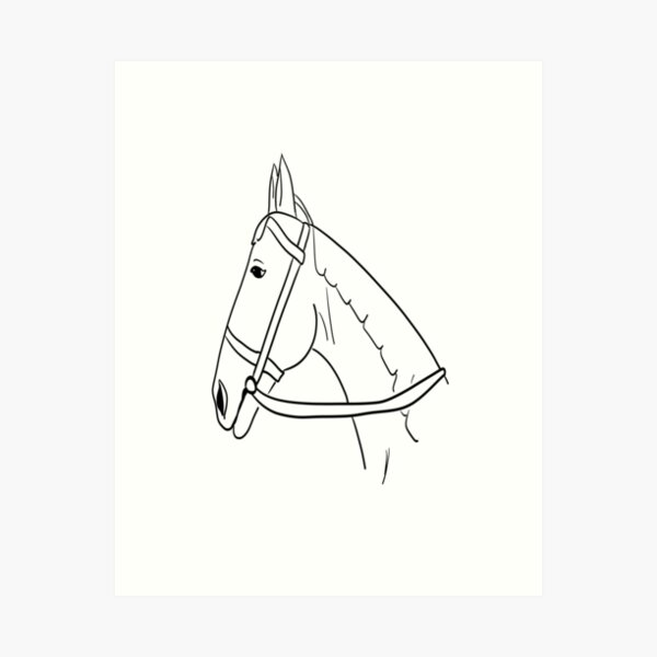 Item preview, Horse head designed and sold by Antiope33.