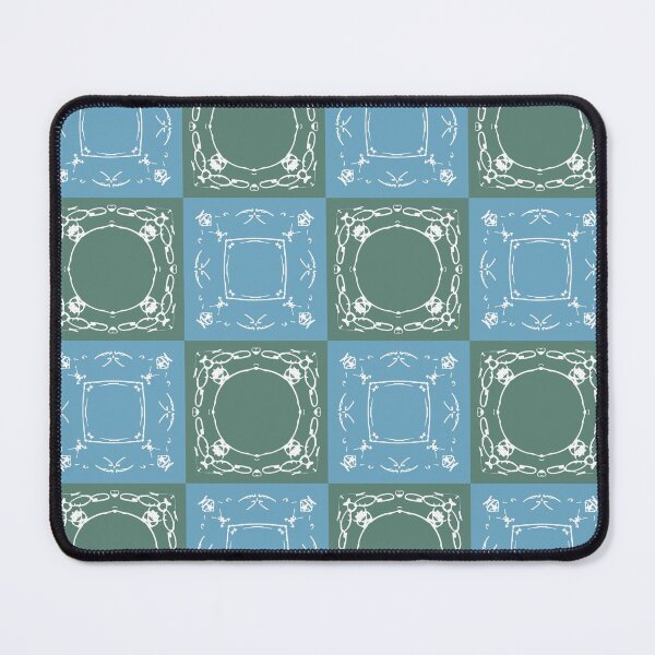 Item preview, Abstract Patterns On Ceramic Tile | Blue/Green designed and sold by TarunPrints.