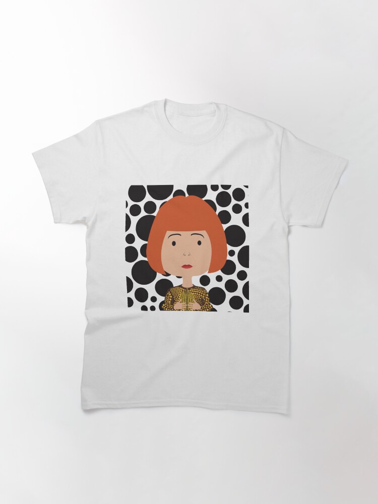 Imagen 2 de 7, Camiseta clásica con la obra Yayoi Kusama Halloween, diseñada y vendida por creotumundo.