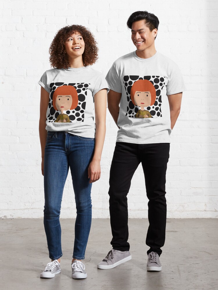 Imagen 1 de 7, Camiseta clásica con la obra Yayoi Kusama Halloween, diseñada y vendida por creotumundo.