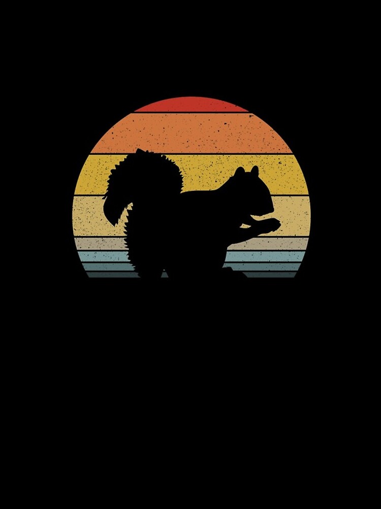 Imagen 4 de 4, Funda de iPhone con la obra Squirrel Lover Squirrel Whisperer Retro Sunset Squirrel Gear, diseñada y vendida por DynamicDesign.