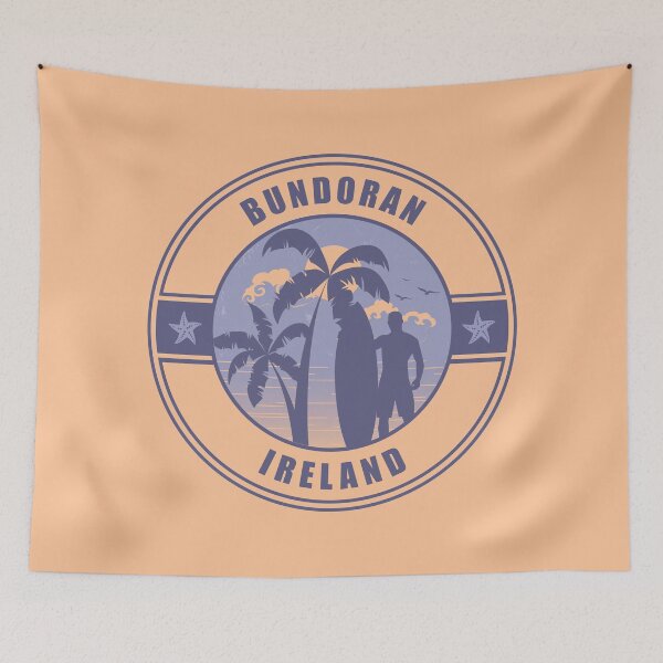 Item preview, Bundoran Ireland Summer Surf Design designed and sold by CynthiaGraphics.