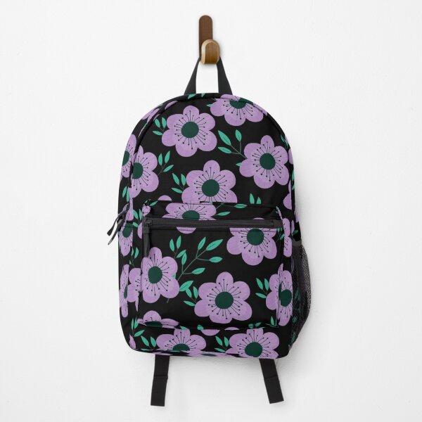 Item preview, purple color flora pattern designed and sold by SanDaDesignSL.