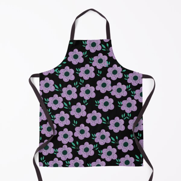 Item preview, purple color flora pattern designed and sold by SanDaDesignSL.